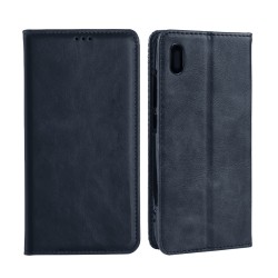 Capa Flip de Couro com Bolso Interno para Xiaomi Redmi 7A Azul Capa Flip de Couro com Bolso Interno para Xiaomi Redmi 7A Azul